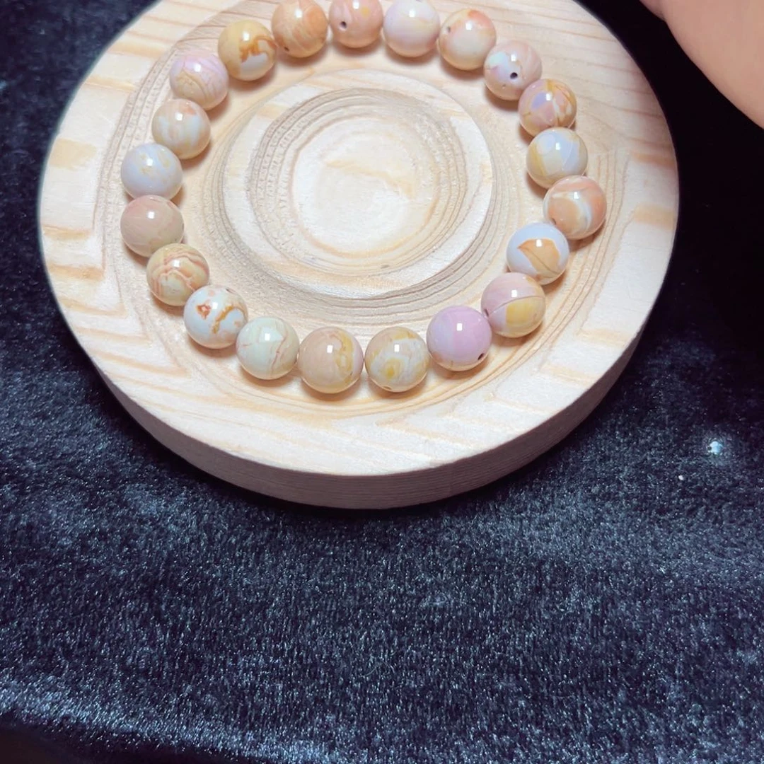 石英质玉手链未镶嵌星****明171