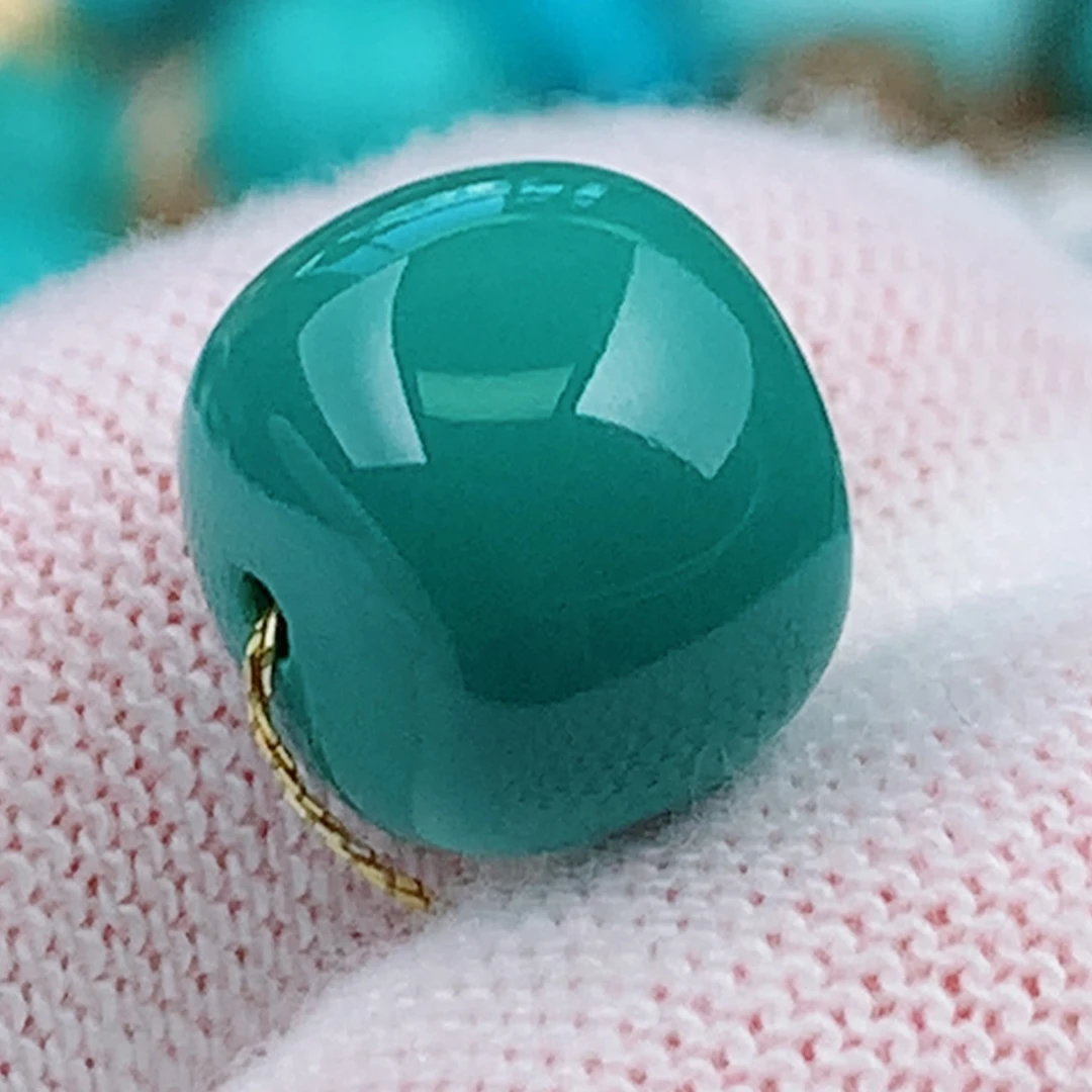 绿松石未镶嵌颈饰10mm
