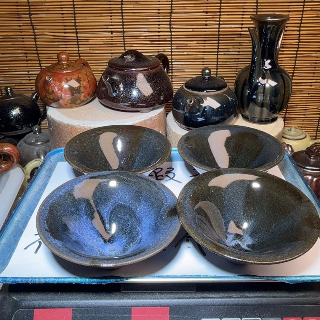 茶盏建窑建盏 微瑕作品