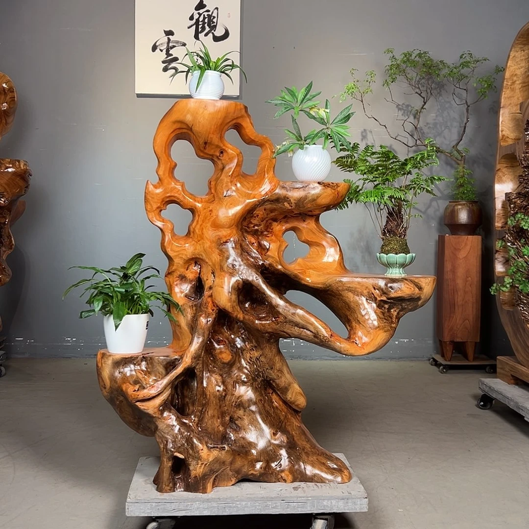 灵***通香樟木整体无拼接
