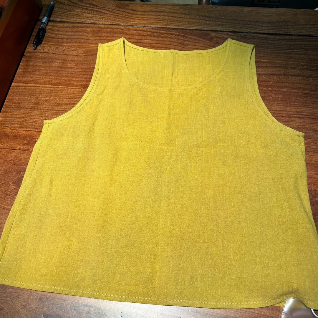 【线上专属】吊带（22705076n-炒米黄）