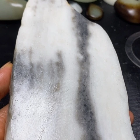 和田玉未镶嵌摆件