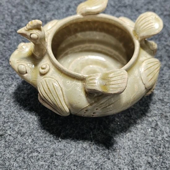 尚***堂陶瓷青釉水孟一个