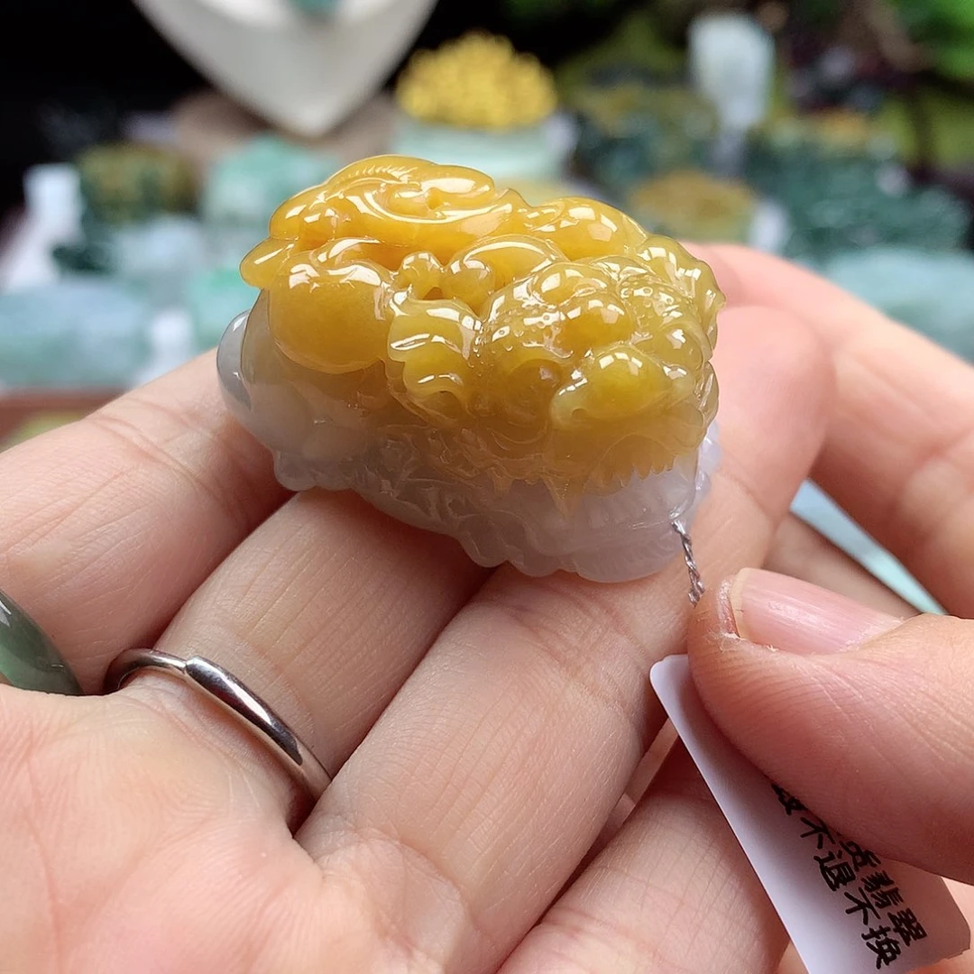 【闪购商品】颈饰未镶嵌翡翠翡翠貔貅