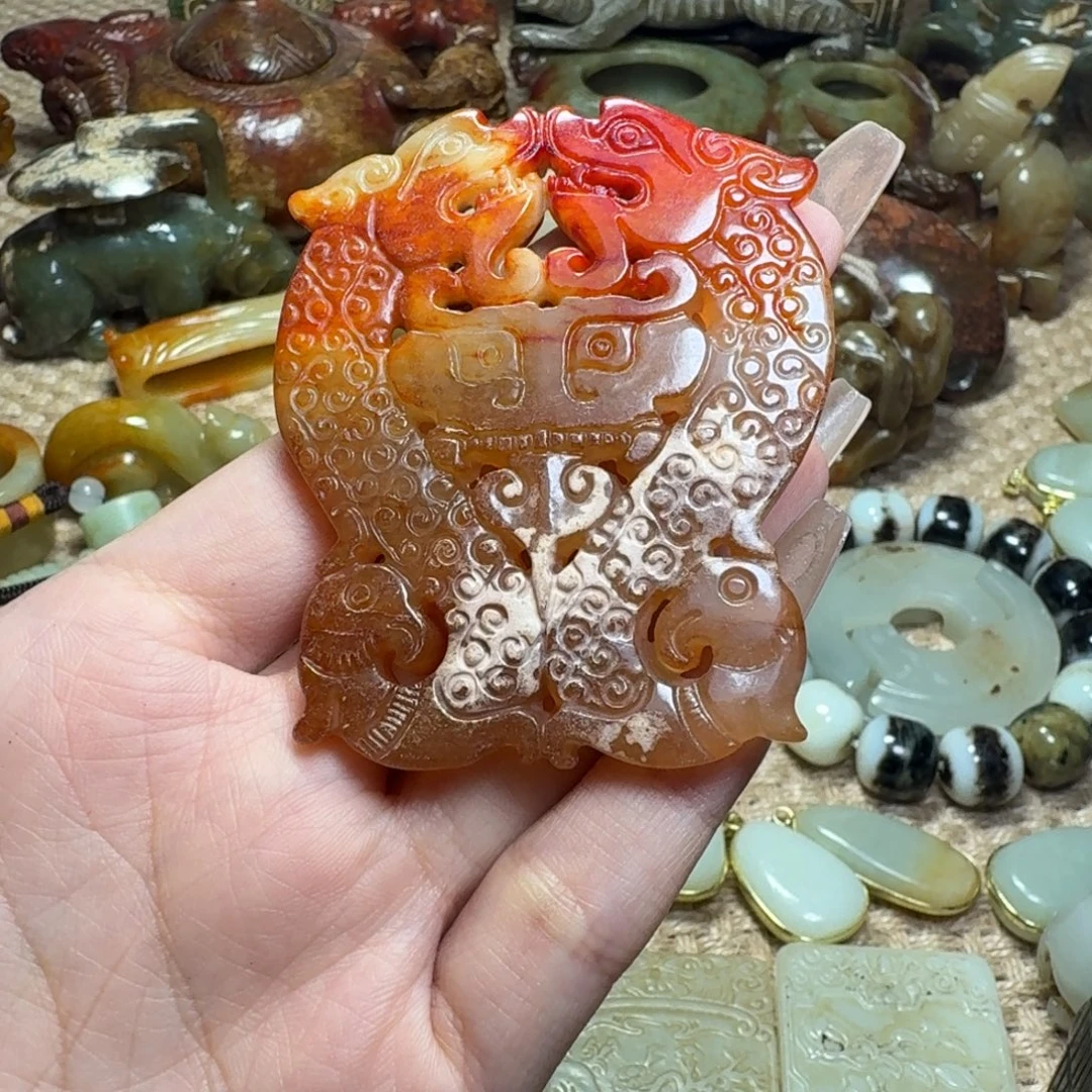 白玉菩提吊坠挂件