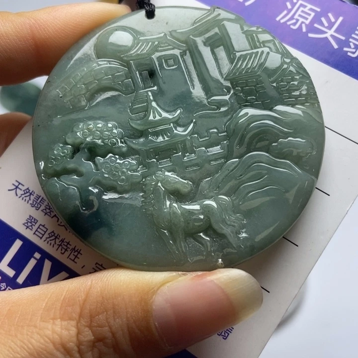 颈饰未镶嵌翡翠翡翠