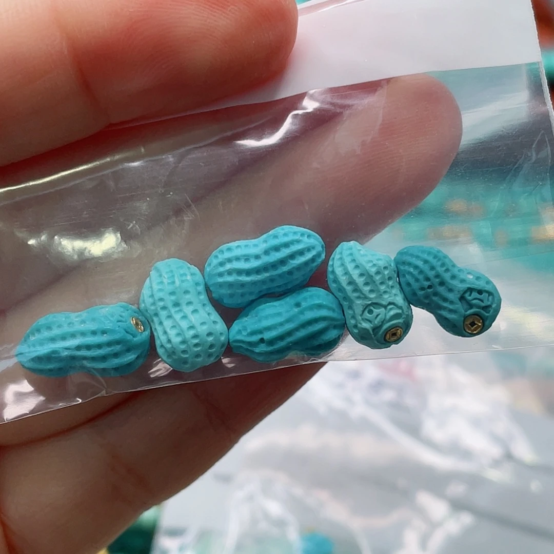 m***8绿松石未镶嵌珠宝半成品