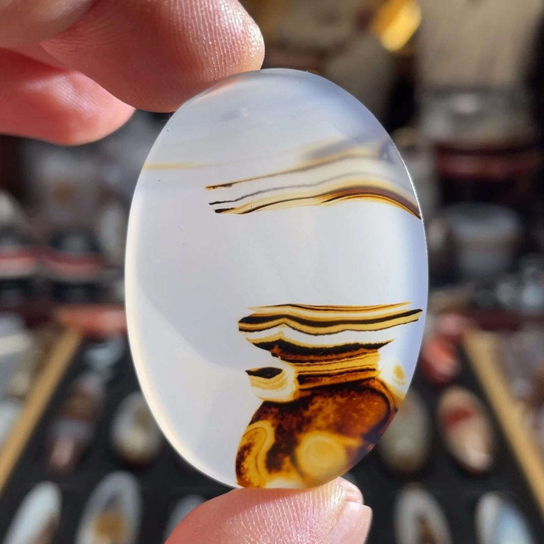 玛瑙/玉髓未镶嵌颈饰