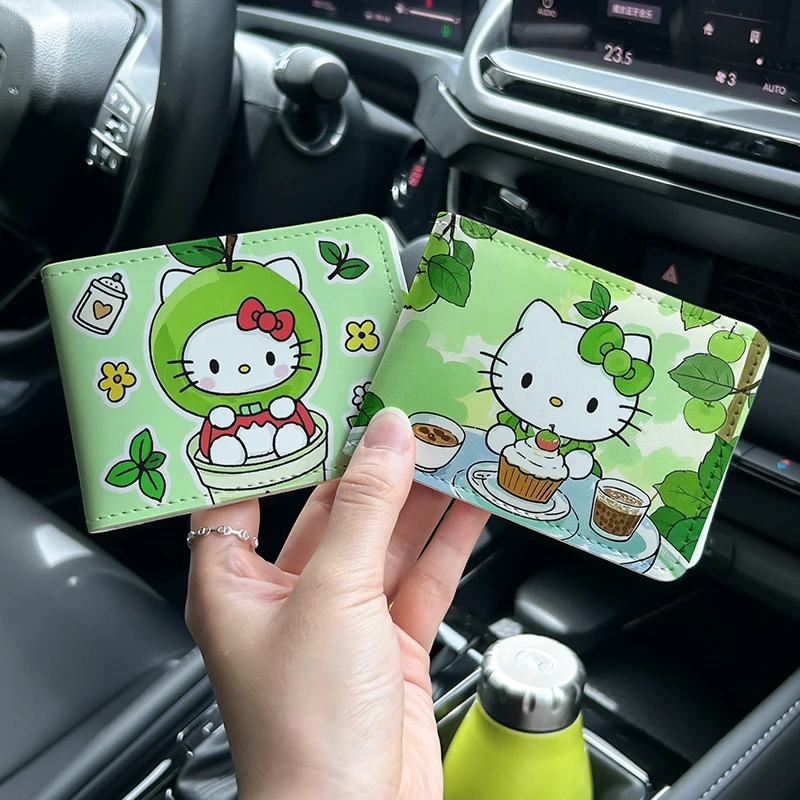 hello kitty春天美食汽车驾驶证保护套皮套机动车行驶证驾照本