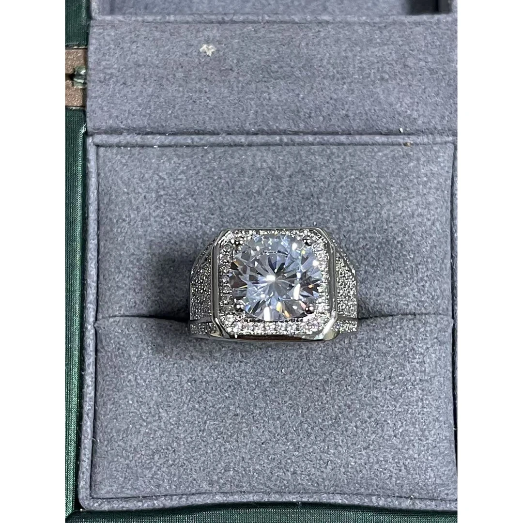 戒指 福玺甄选白男戒4265