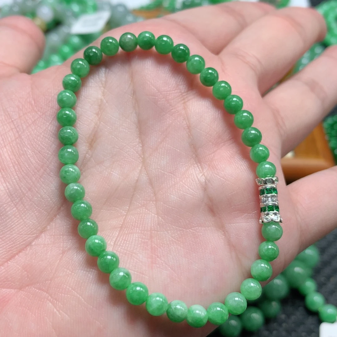 未镶嵌手链翡翠翡翠