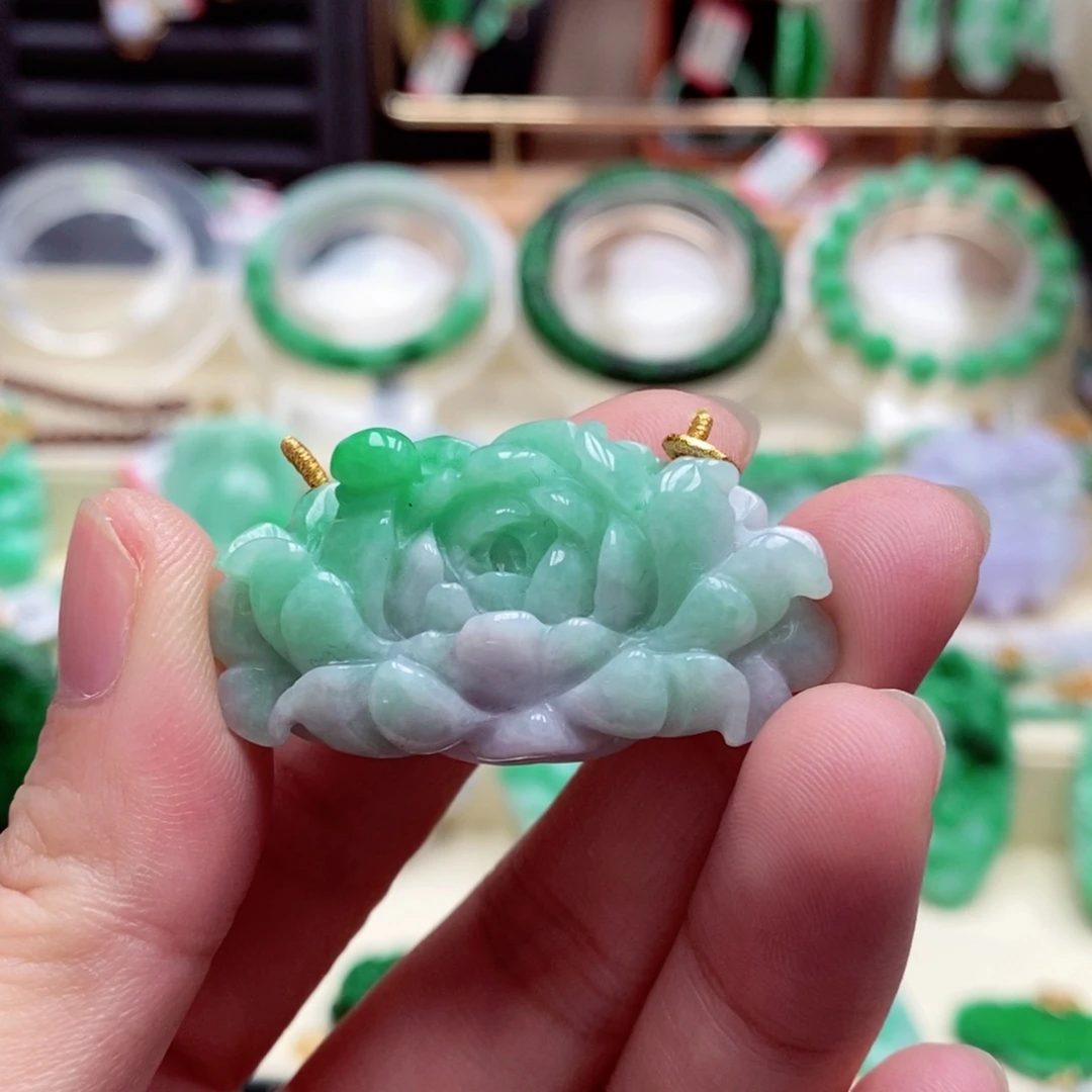 颈饰未镶嵌翡翠翡翠吊坠