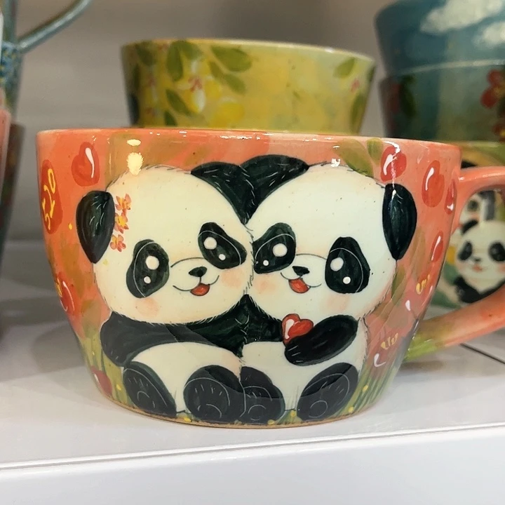 陶景德镇釉下手绘陶瓷