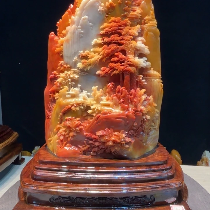 三***哥寿山石寿山石摆件