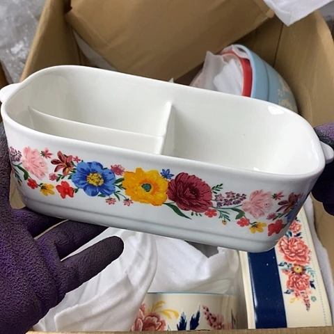 盘陶瓷制品满25拼单发货默认微瑕