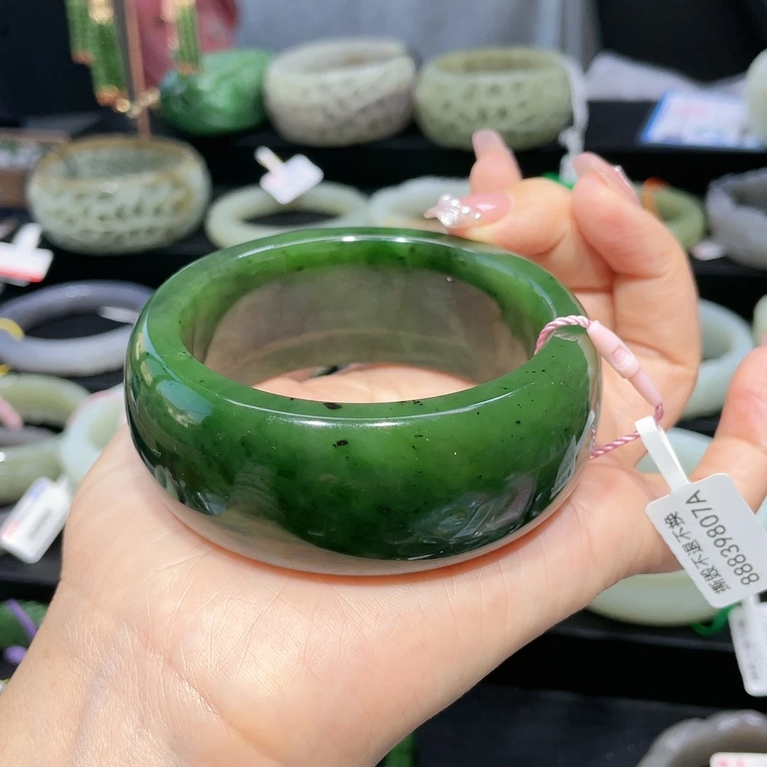 【闪购商品】和田玉手镯58圈口9未镶嵌