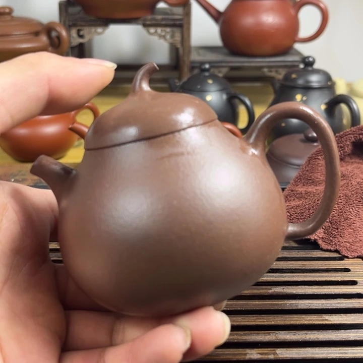 原矿紫砂半手工制作