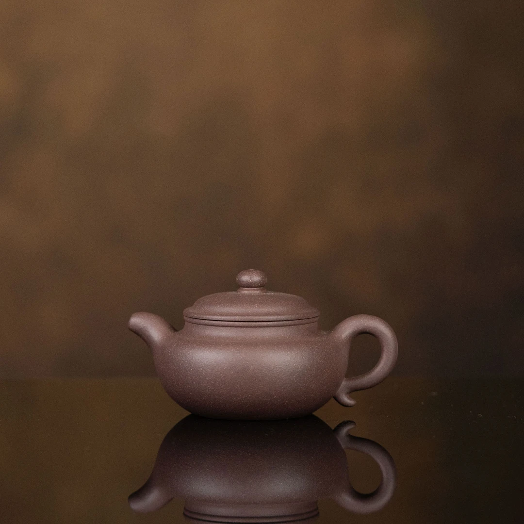 【利贞l仿古】原矿紫泥约140cc手工制宜兴紫砂壶茶具MHSF