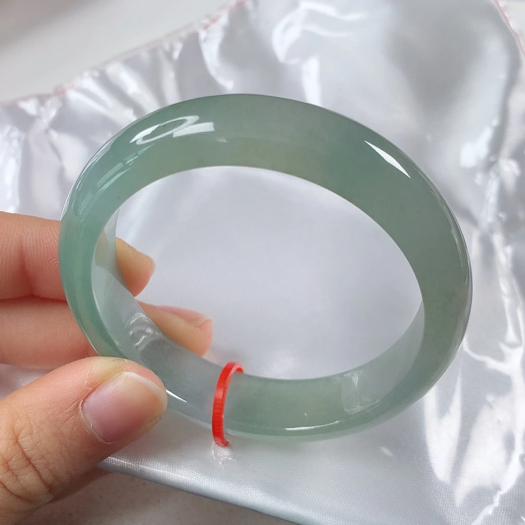 翡翠手镯未镶嵌 正圈⑨⑥