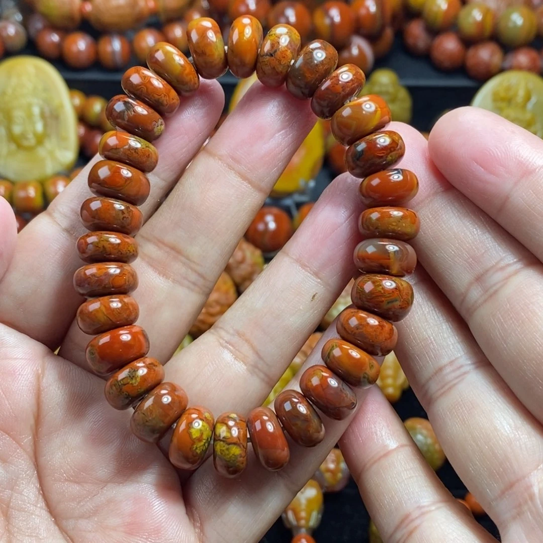 玛瑙/玉髓未镶嵌战国红