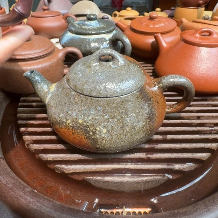 茶案紫砂老块无添加石瓢