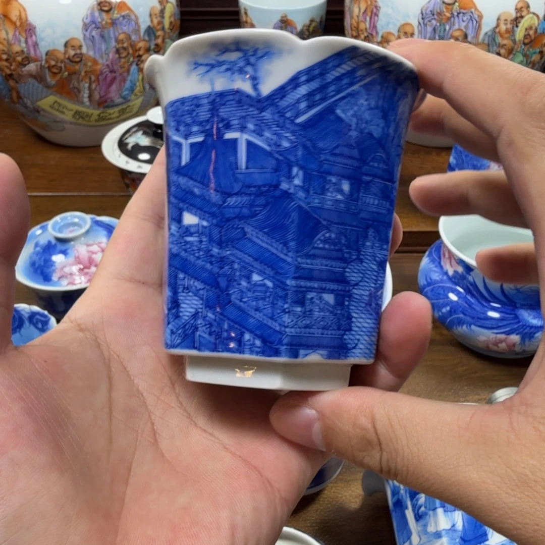 毛***球全手工全手绘陶瓷