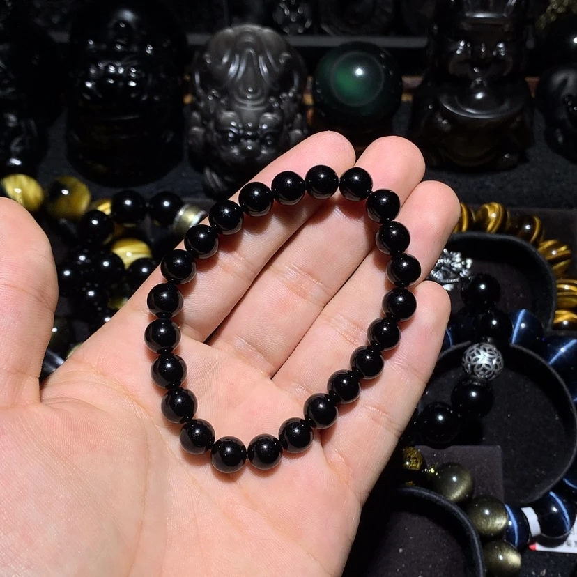 【闪购商品】未镶嵌黑曜岩珠宝奇石