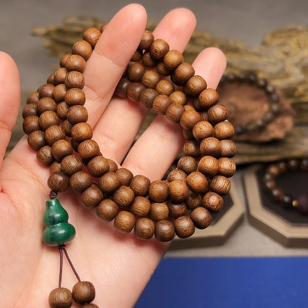 手串沉香越南芽庄白棋楠黄油0.7×0.8×108