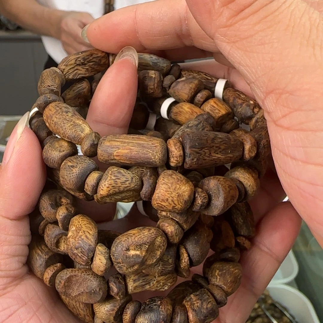 手串沉香多样性发2条包头流油王高货9克