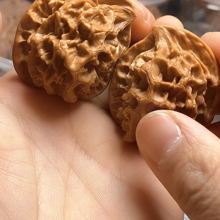 桃核把件帝王半壁