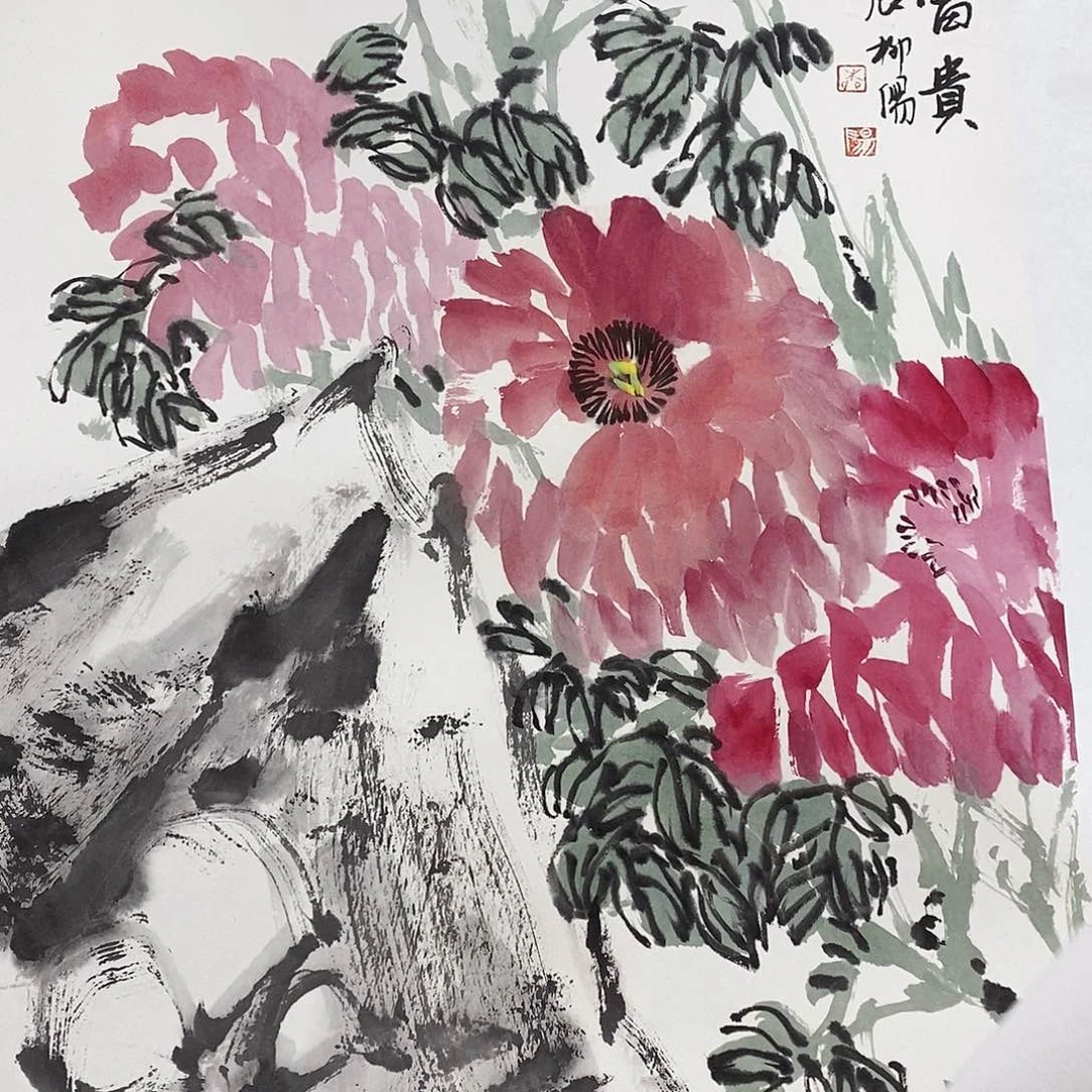 国画书画作品欣赏？书画