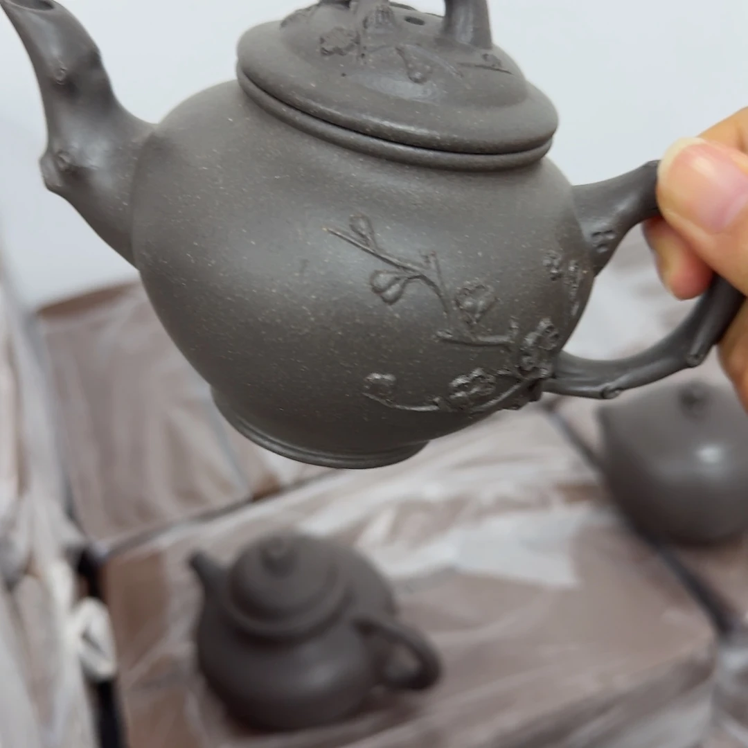 茶壶紫砂宜兴原矿天青280