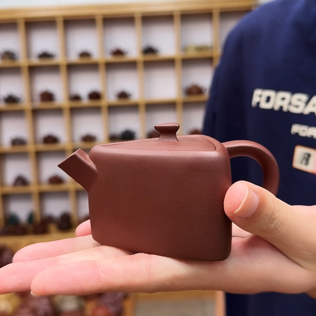 茶壶紫砂三角石瓢120cc