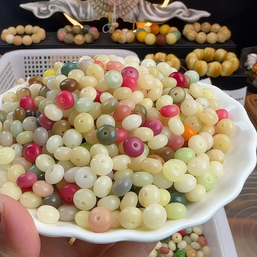 吊坠菩提根/象牙果瑕疵卡9多宝算盘500卡牌➕500颗备珠