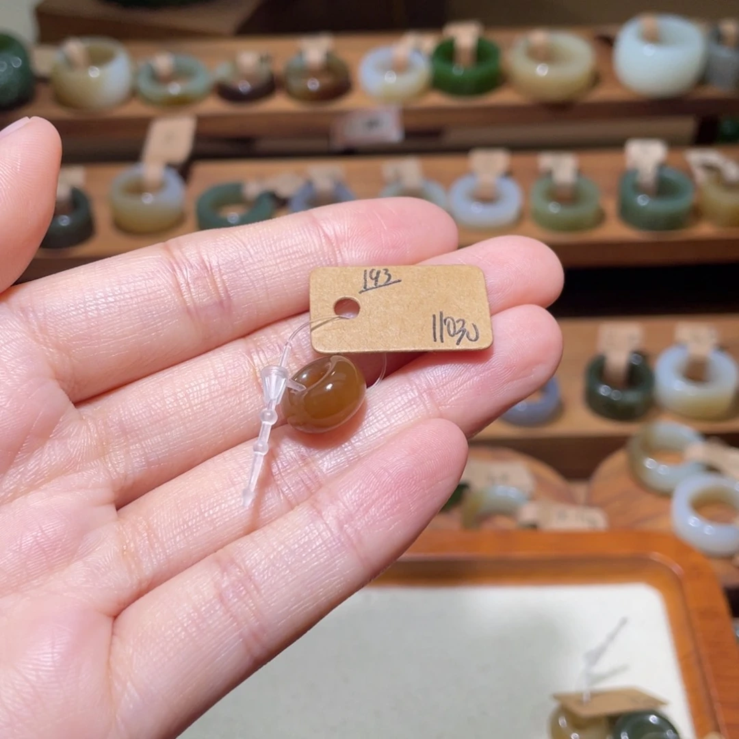 和田玉戒指未镶嵌❤****子193