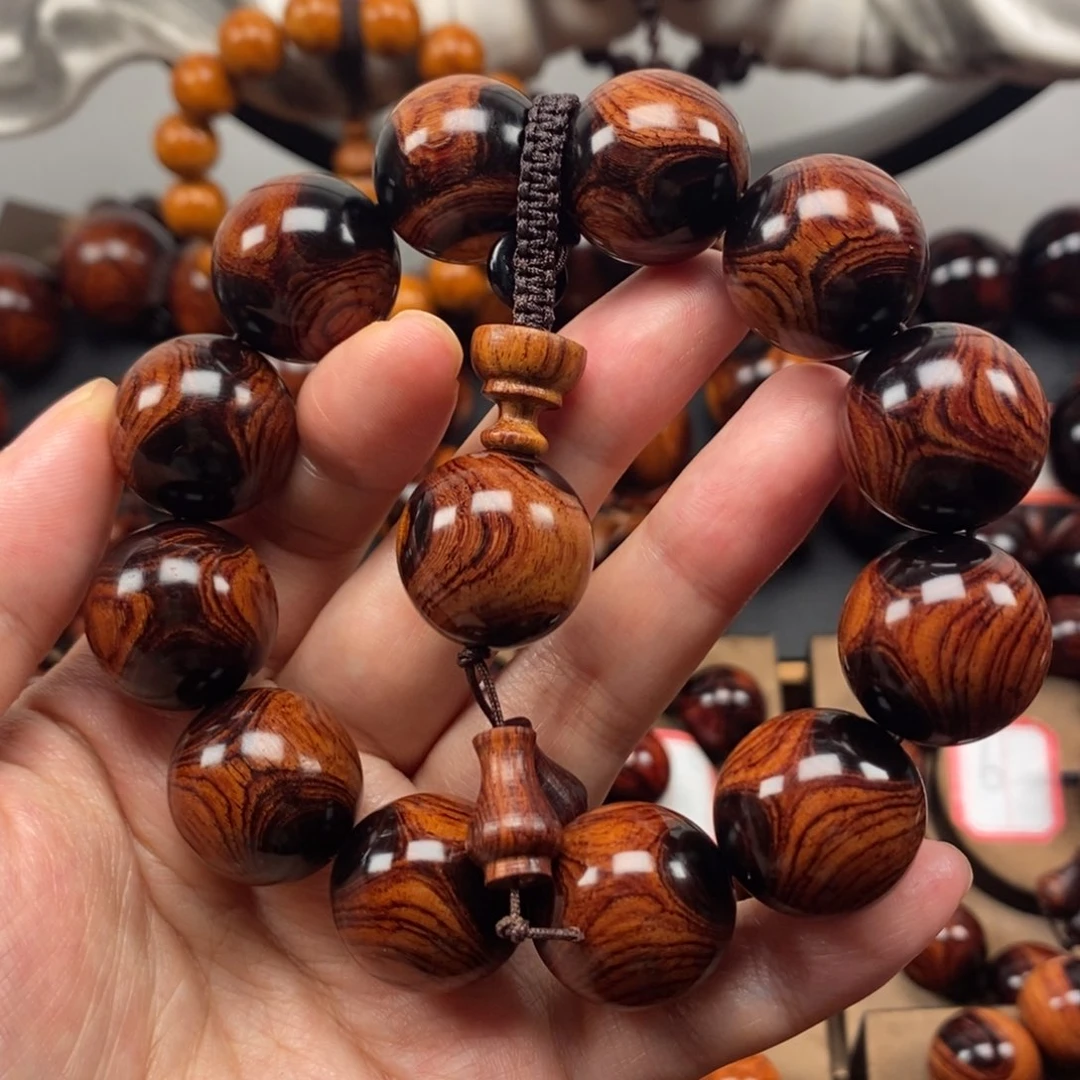 【闪购商品】黄花梨/降香黄檀2.0对眼鬼脸