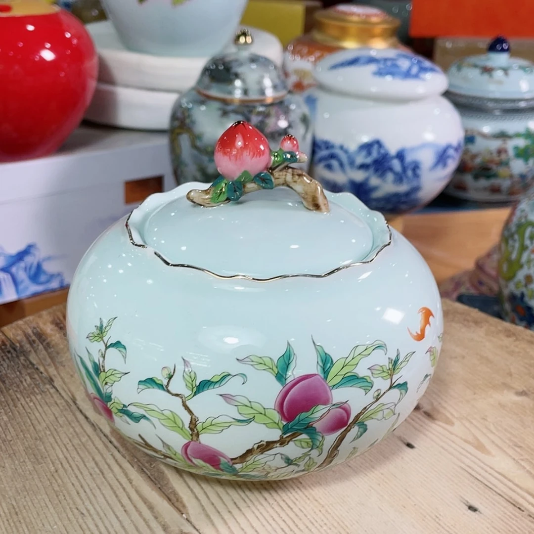 【闪购商品】罐陶瓷茶叶罐密封罐