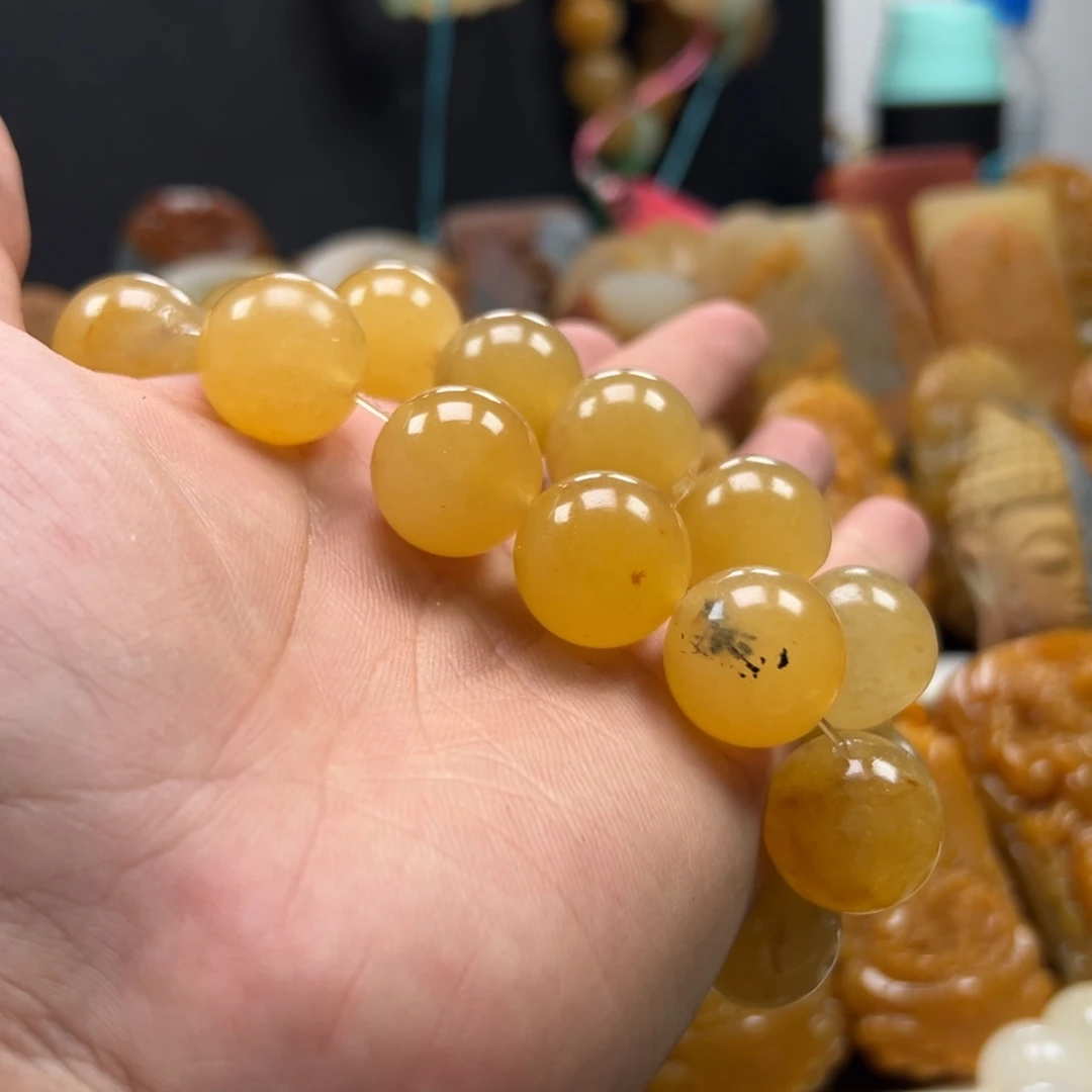 石英质玉（黄龙玉）未镶嵌多选一发货