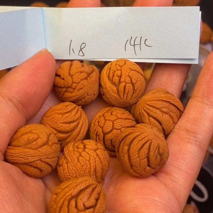 吊坠文玩核桃秦岭龙纹桃核22