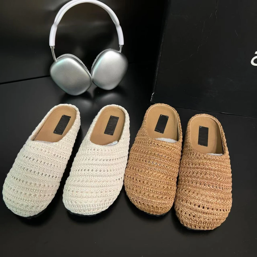 【慵懒主义】厚底勃肯拖女2025夏季新款外穿百搭舒适编织拖186-8