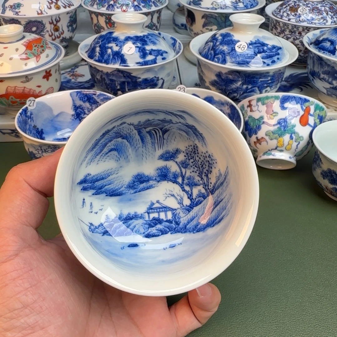 纯手工纯手绘茶具63