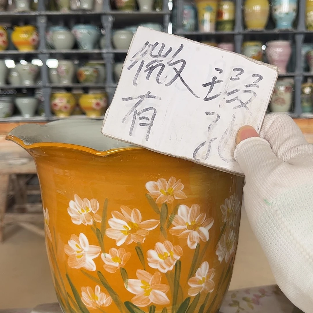 罐12xc景德镇陶瓷花盆