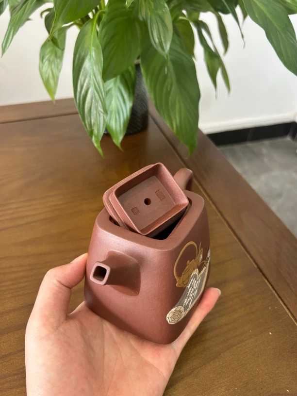 原矿紫砂泥汗泽壶