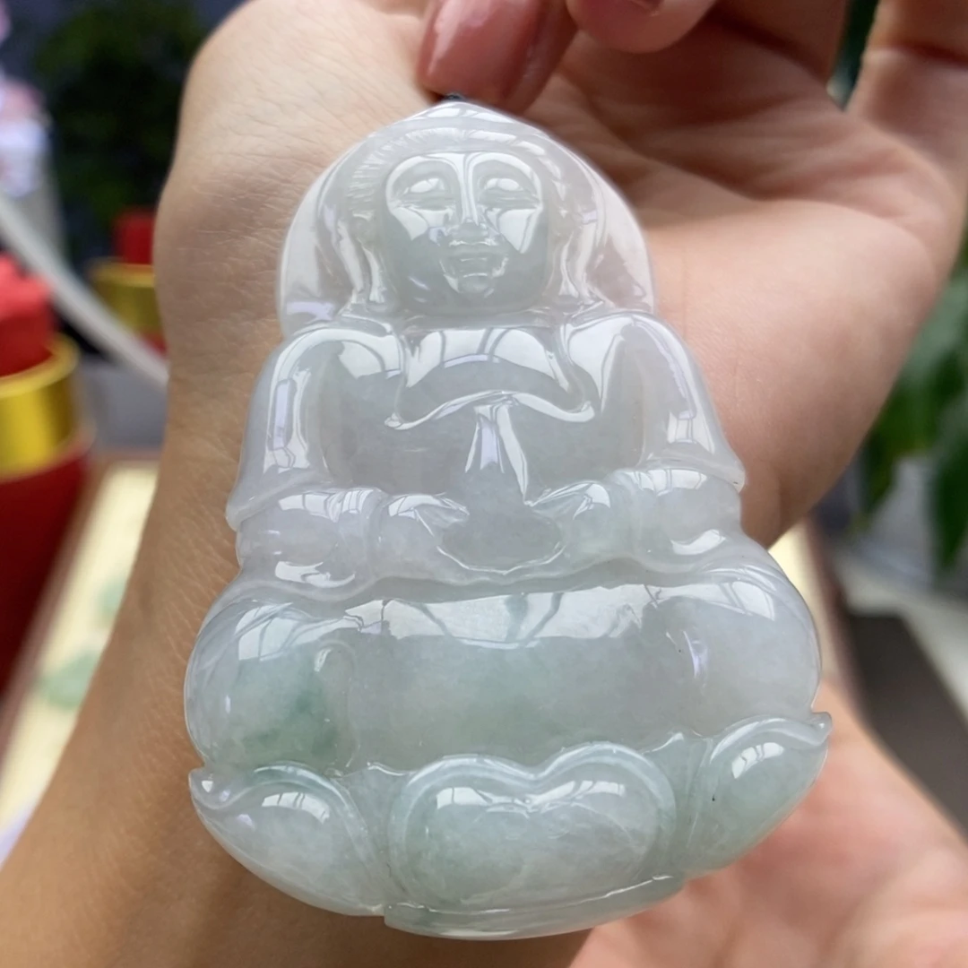 翡翠未镶嵌颈饰吊坠25