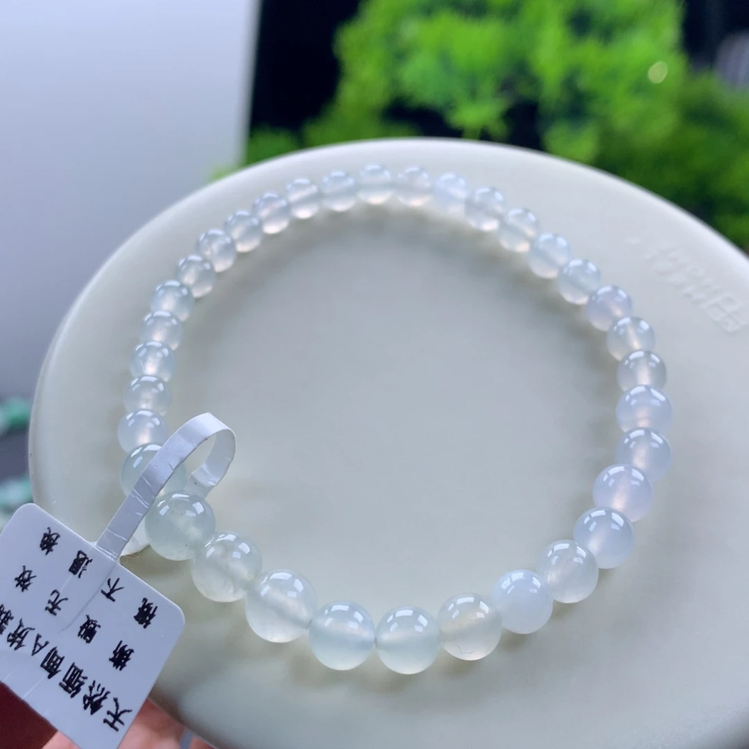 翡翠未镶嵌手链卡6