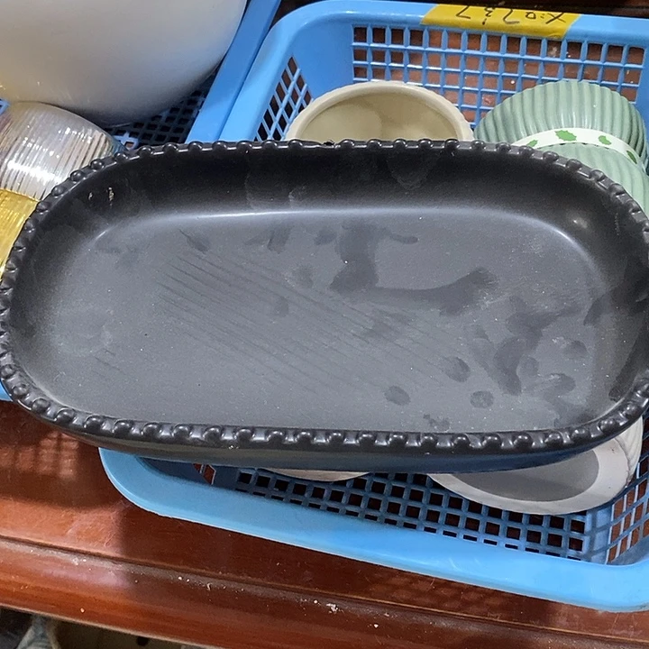 摆件水培陶盆无孔 瑕疵介意勿拍