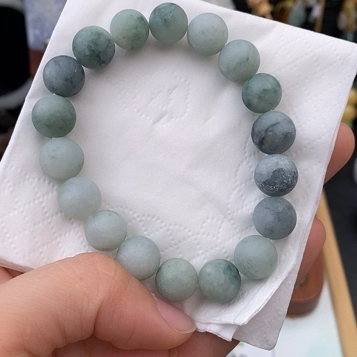 未镶嵌定制翡翠手链卡10+