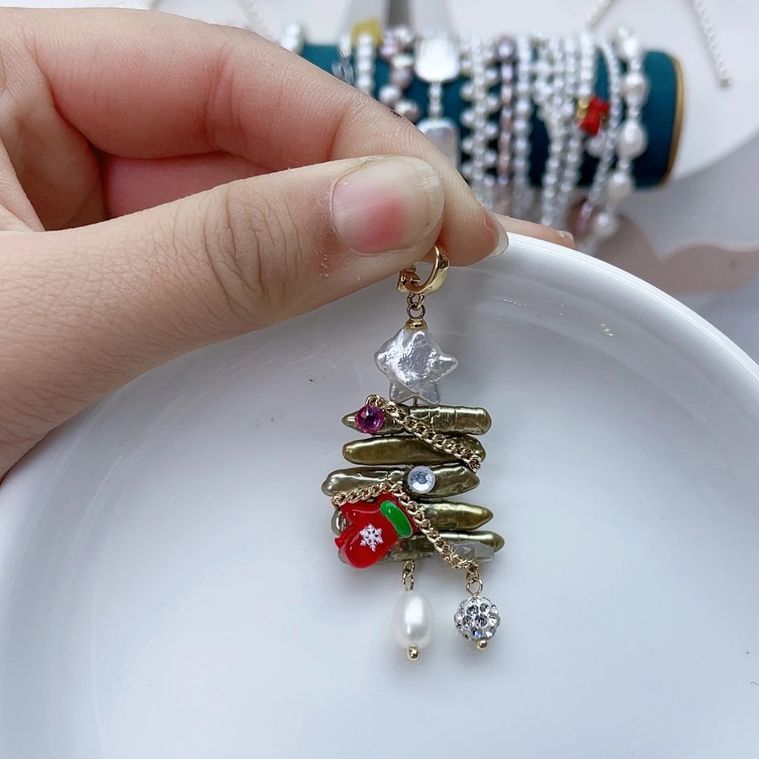 项链未镶嵌淡水珍珠绒***王