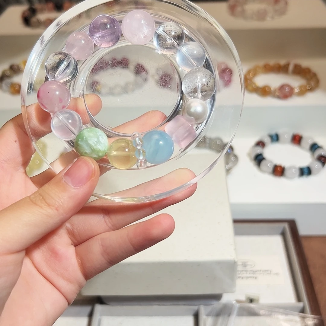 合金手链烟晶多宝