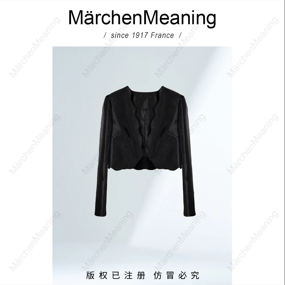 MärchenMeaning轻奢高级定制亮丝外套wy